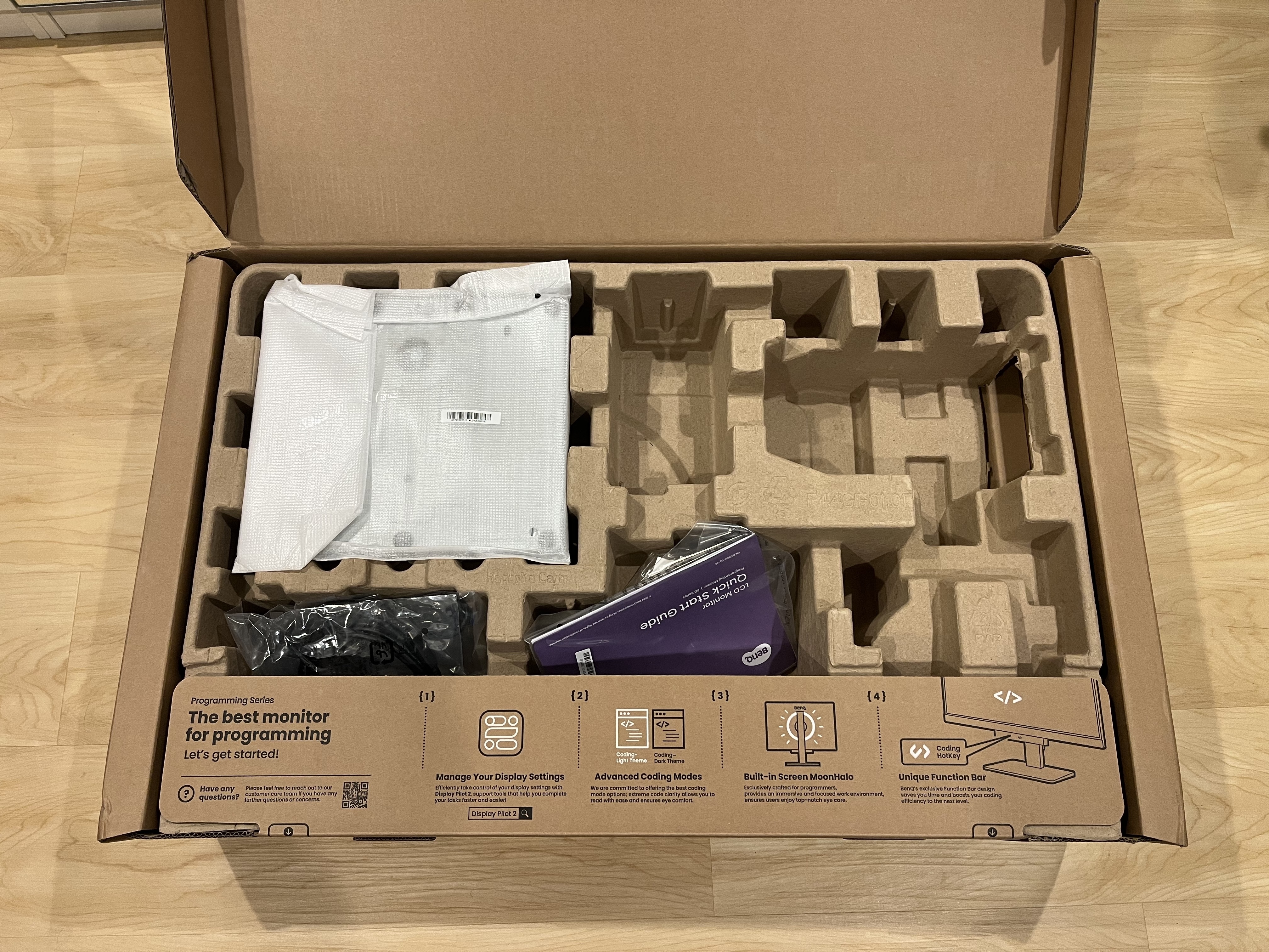 BenQ RD280U box open