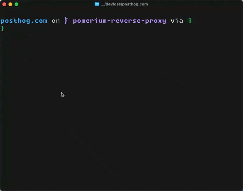 McFly shell search in action